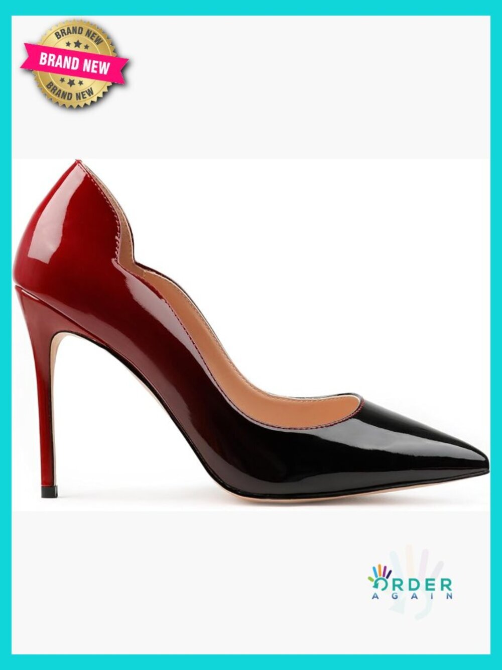 Stiletto Pumps Pointy Toe 4 Inch Heel Slip On Wedding Dress Shoes